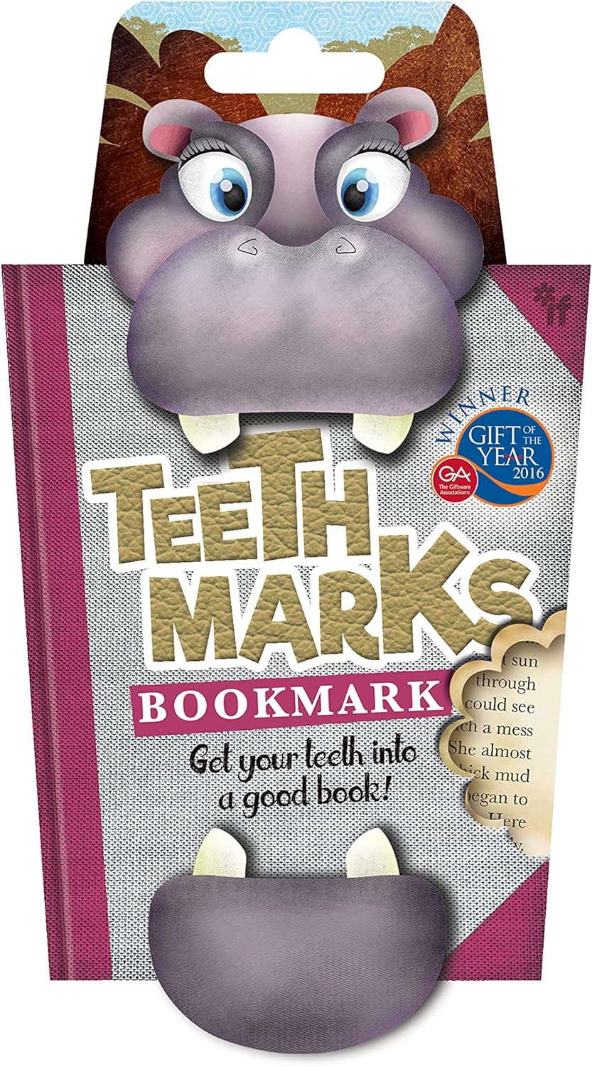 Teeth Marks Bookmarks - Hippo | Bookazine HK