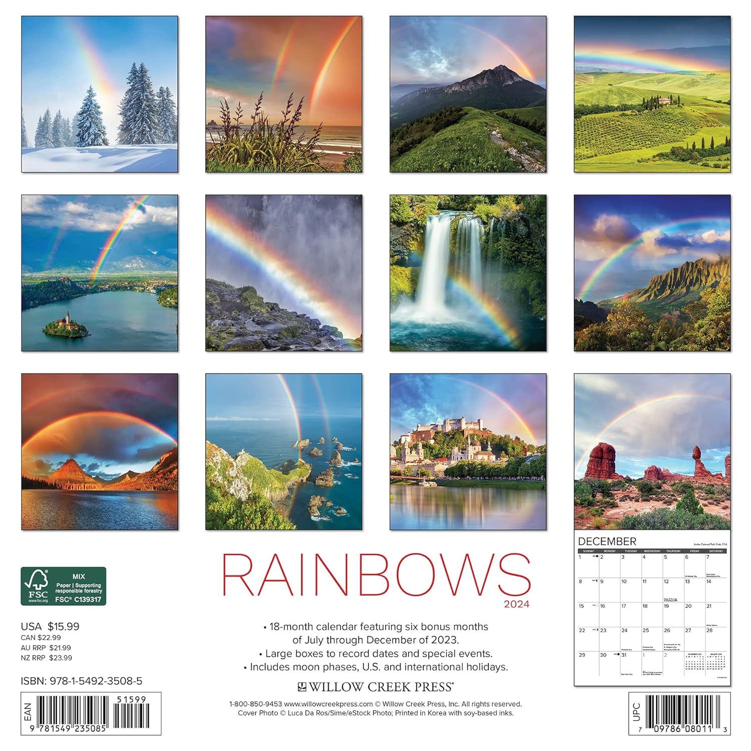 rainbows-monthly-2024-wall-calendar