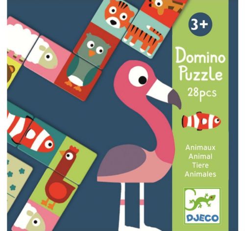 First Game Domino 28Pc Puzzle