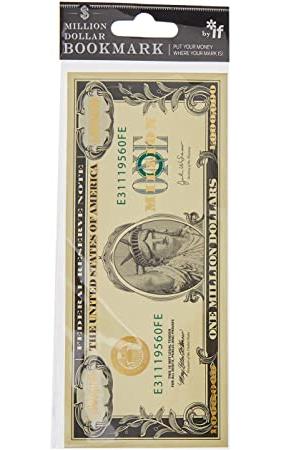 The Millionaire&#39;s Bookmarks-The Million Dollar Bookmark