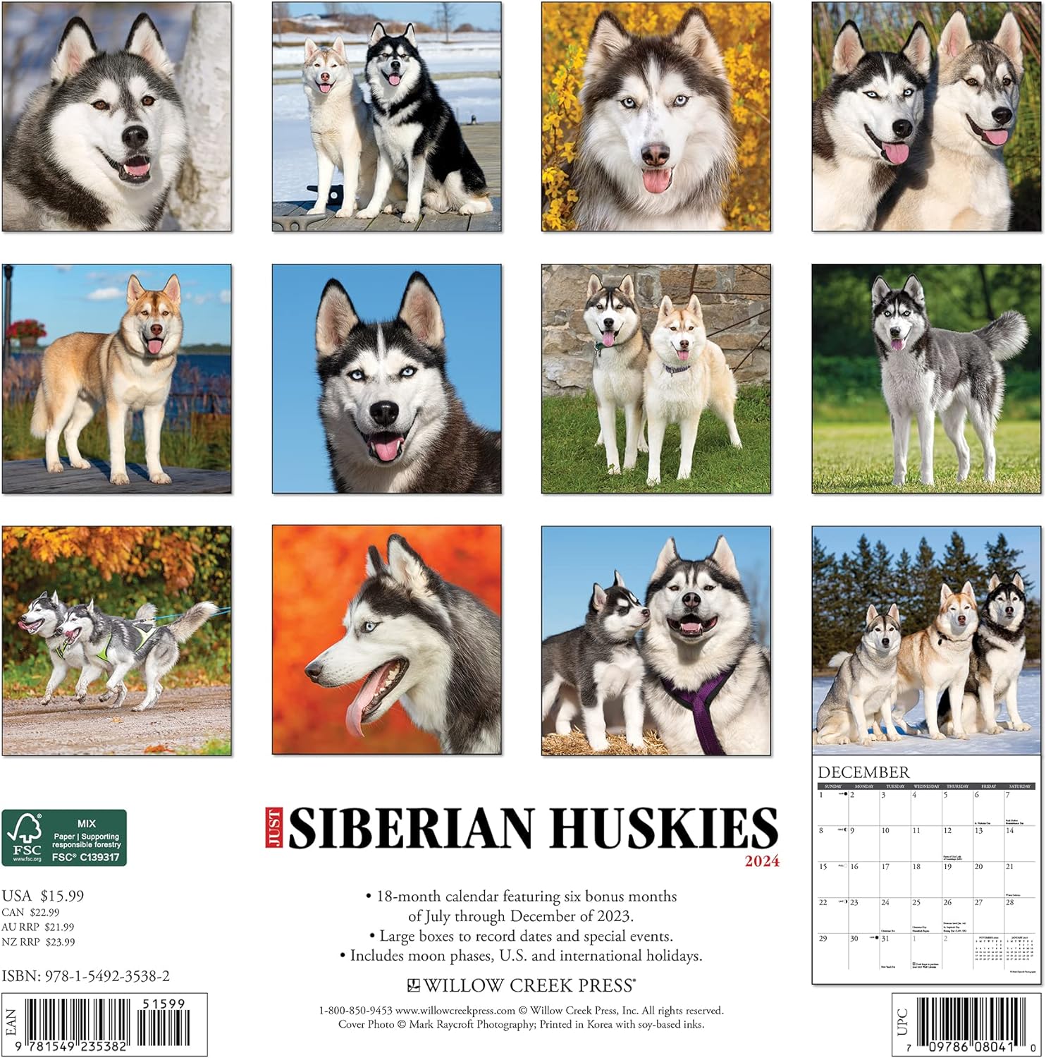siberian-huskies-monthly-2024-wall-calendar