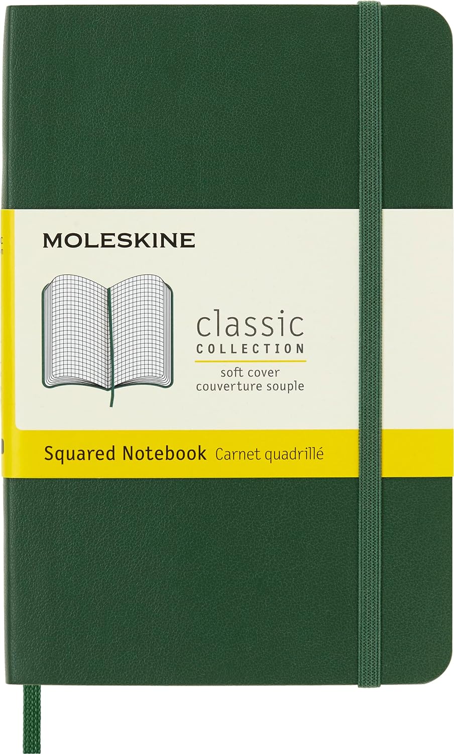 Grid Pocket Notebook (Soft Cover) Green | Bookazine HK