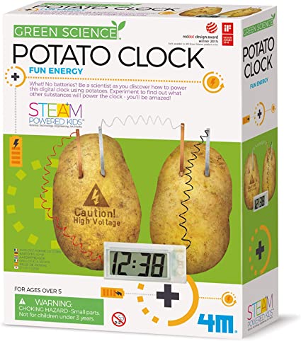 Green Science Potato Clock  | Bookazine HK