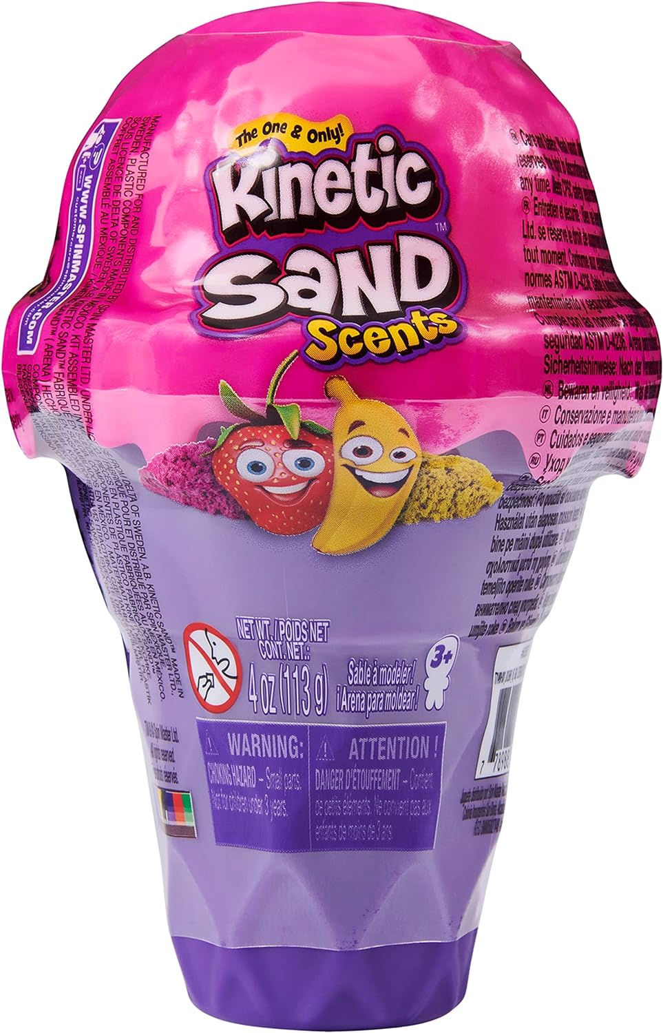 Kinetic Sand Scented Sand Ice Cream Cone 4Oz | Bookazine HK