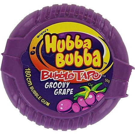 Hubba Bubba Grape Tape 56G