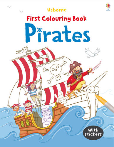 First Colouring Book: Pirates