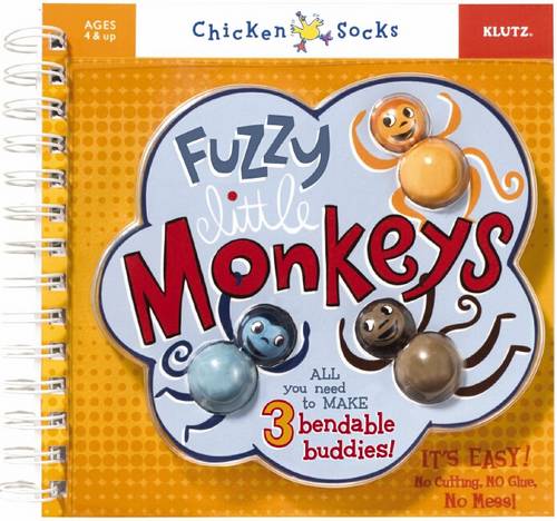 Chicken Socks: Fuzzy Little Monkeys Single