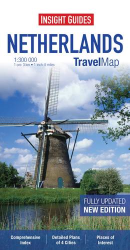 Insight Guides Travel Map Netherlands