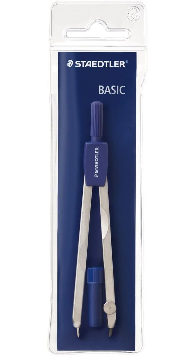 Staedtler Mars Basic 559 WP 00 Compass with Lead Box in Plastic Wallet