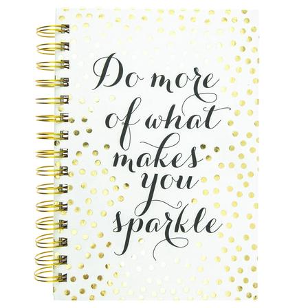 Sparkle Spiral Hardcover Journal | Bookazine HK