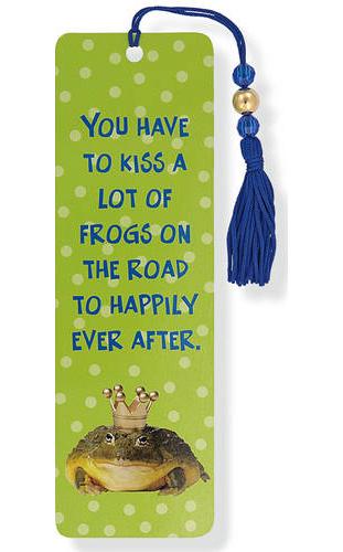 Frog Prince Beaded Bookmark