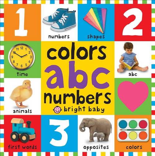 Big Board Books Colors, Abc, Numbers