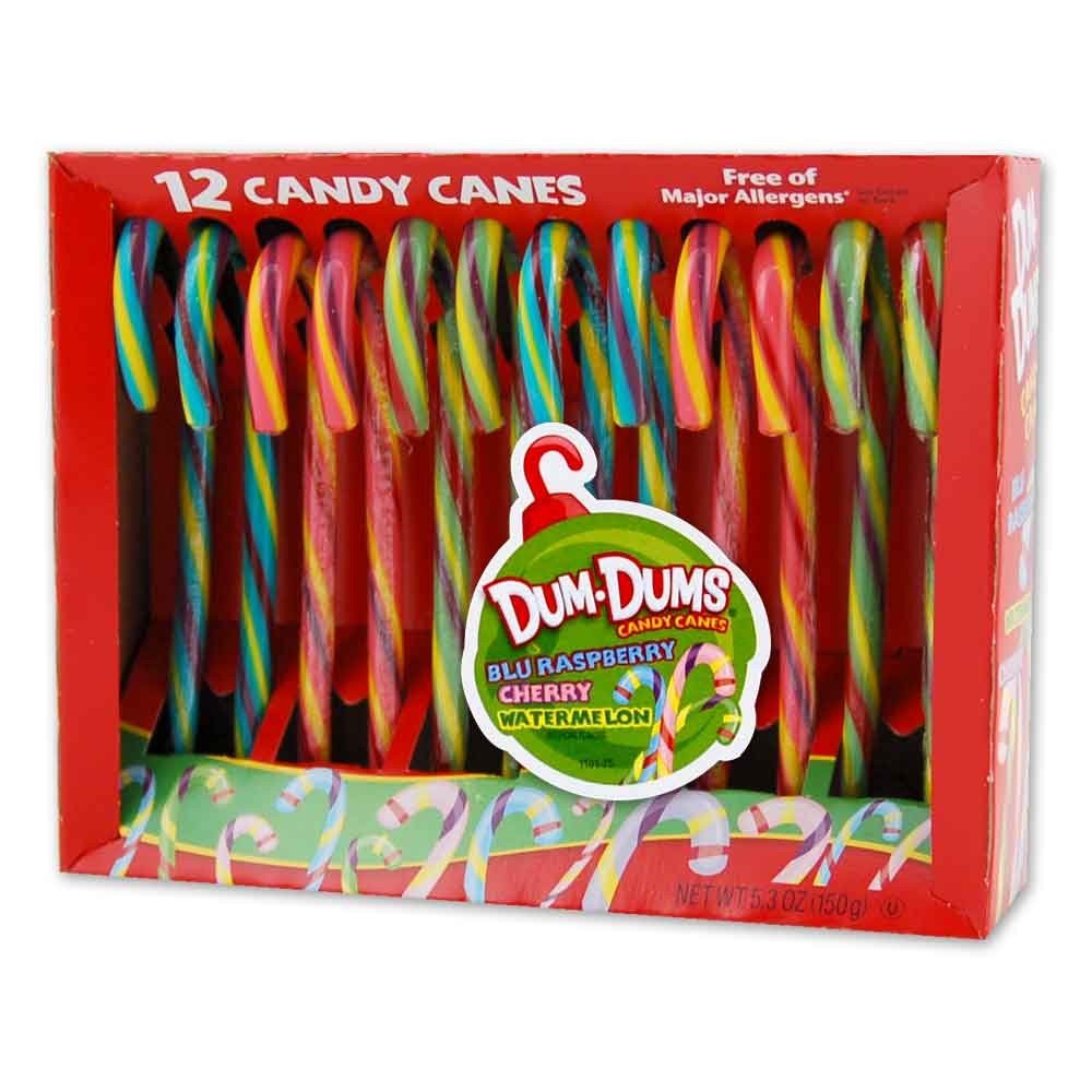 Dum Dums Candy Canes 5.3Oz | Bookazine HK