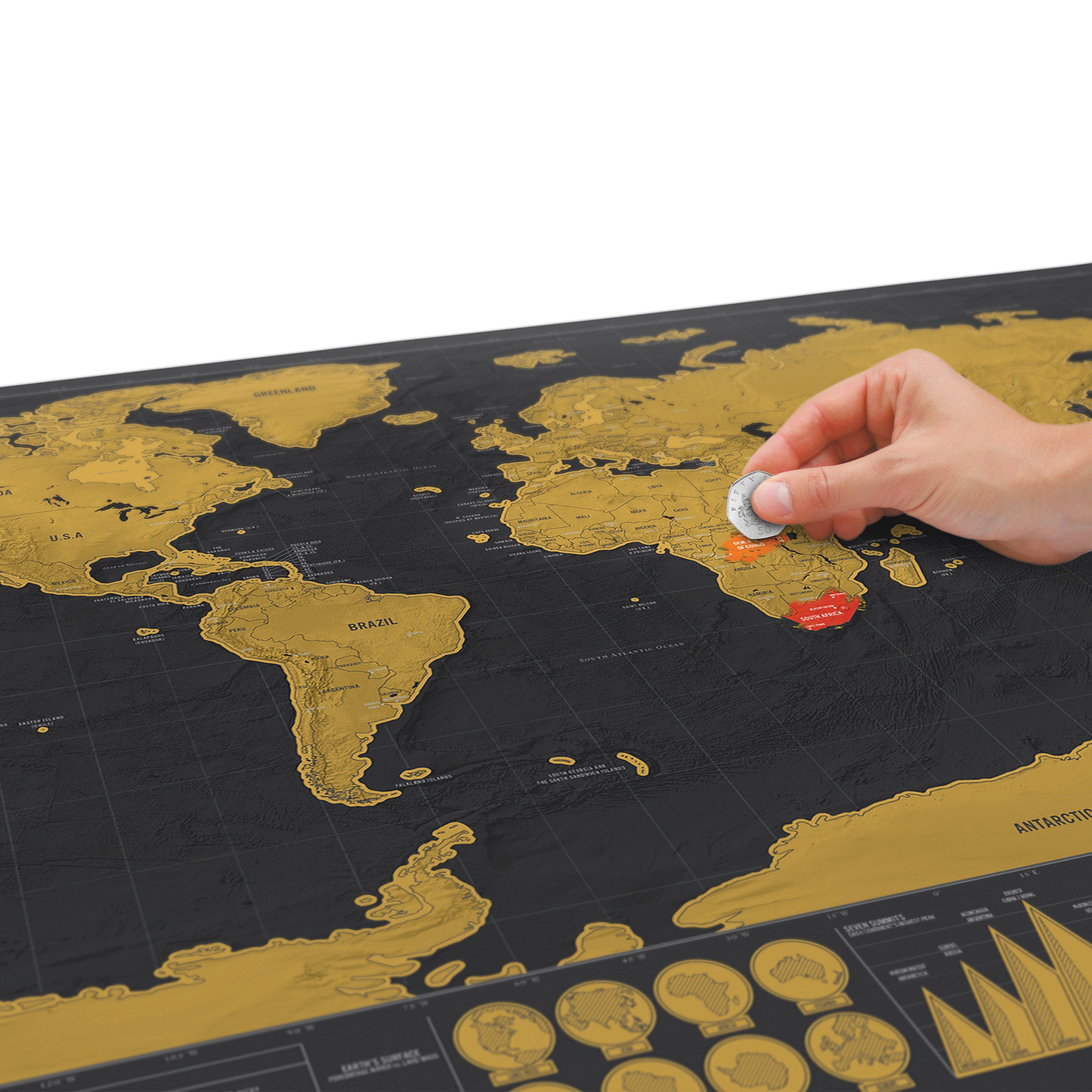 Scratch Map - Deluxe Edition | Bookazine HK