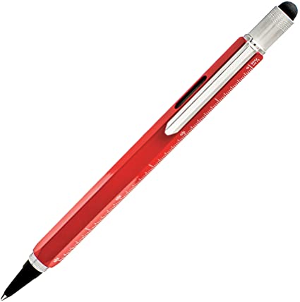 Monteverde USA One Touch Tool Pen, Inkball Pen, Red (MV35254)
