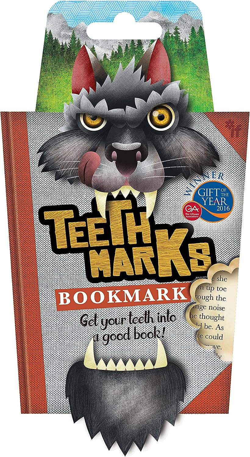 Teeth Marks Bookmarks - Wolf | Bookazine HK