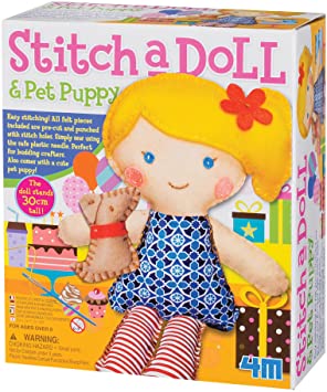 4M Stitch A Doll &amp; Pet Puppy