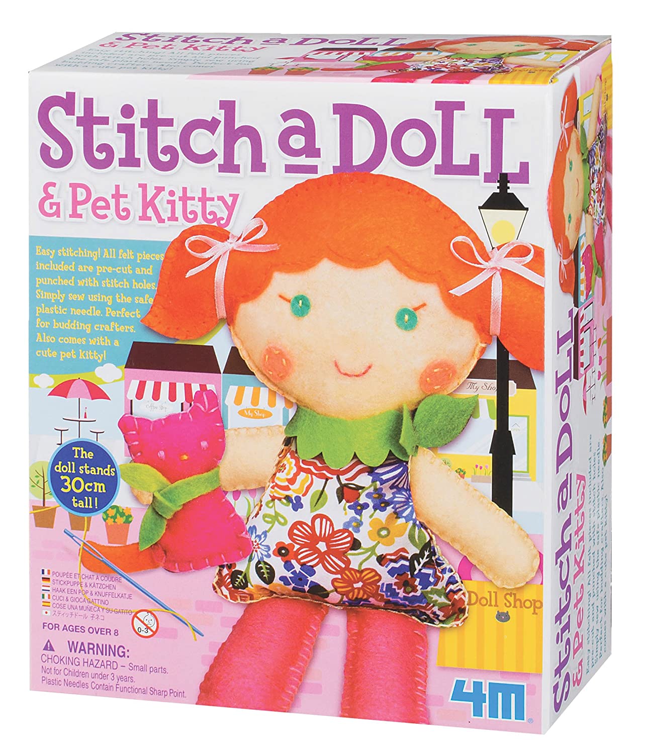 4M Stitch A Doll &amp; Pet Kitty