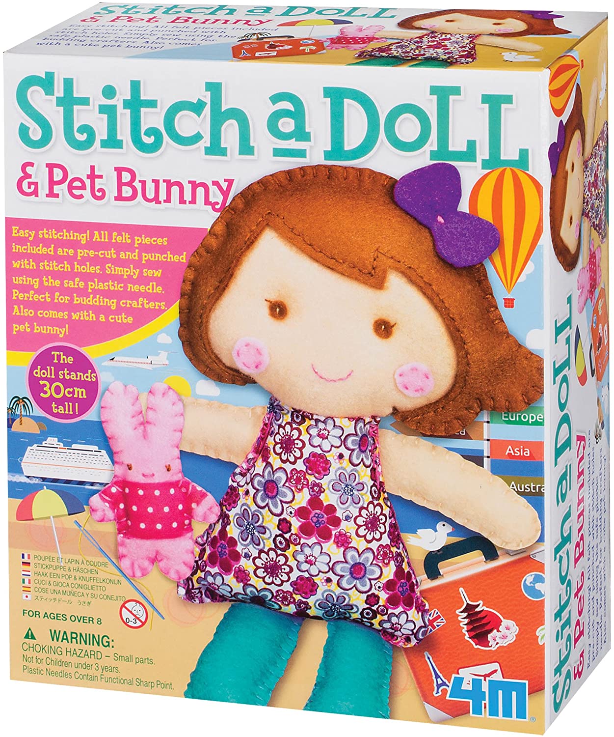 4M Stitch A Doll &amp; Pet Bunny