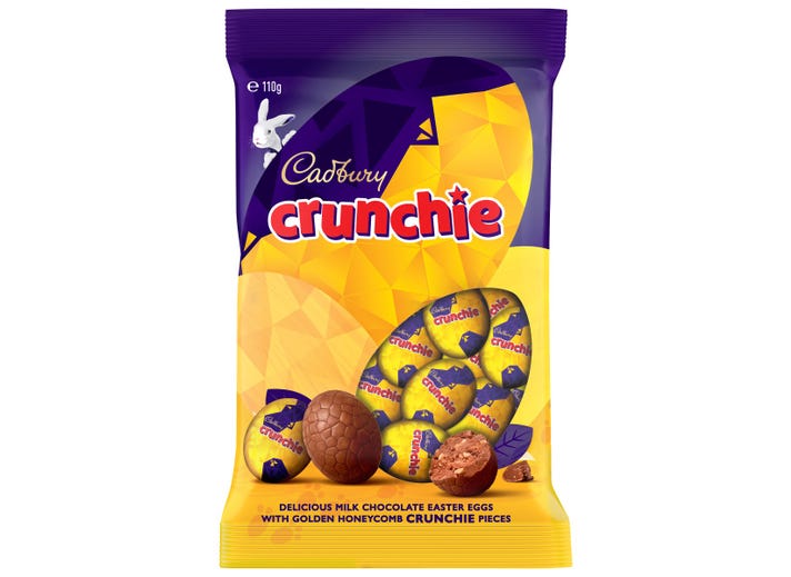 Cadbury Crunchie Egg Bag 110G | Bookazine HK