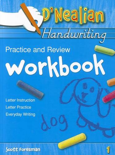 Dnealian Handwriting 1993 Practice and Review Workbook Grade 1