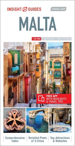 Insight Guides Travel Maps Malta