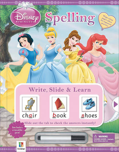 Disney Princess - Spelling: Write, Slide and Learn Series