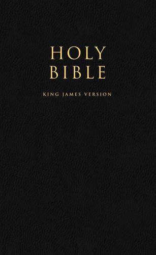 HOLY BIBLE: King James Version (KJV) Popular Gift &amp; Award Black Leatherette Edition