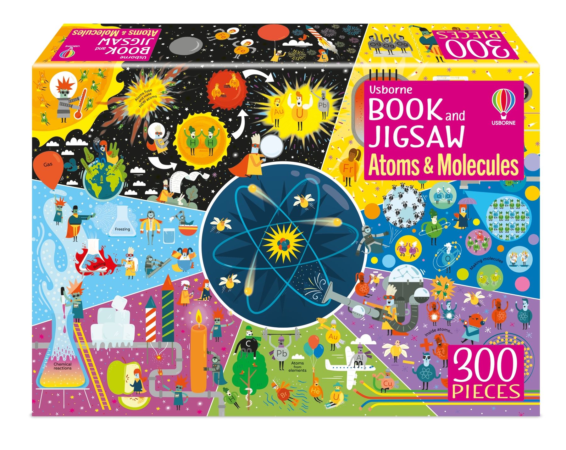 Atoms And Molecules Usborne Book And Jigsaw | Bookazine HK