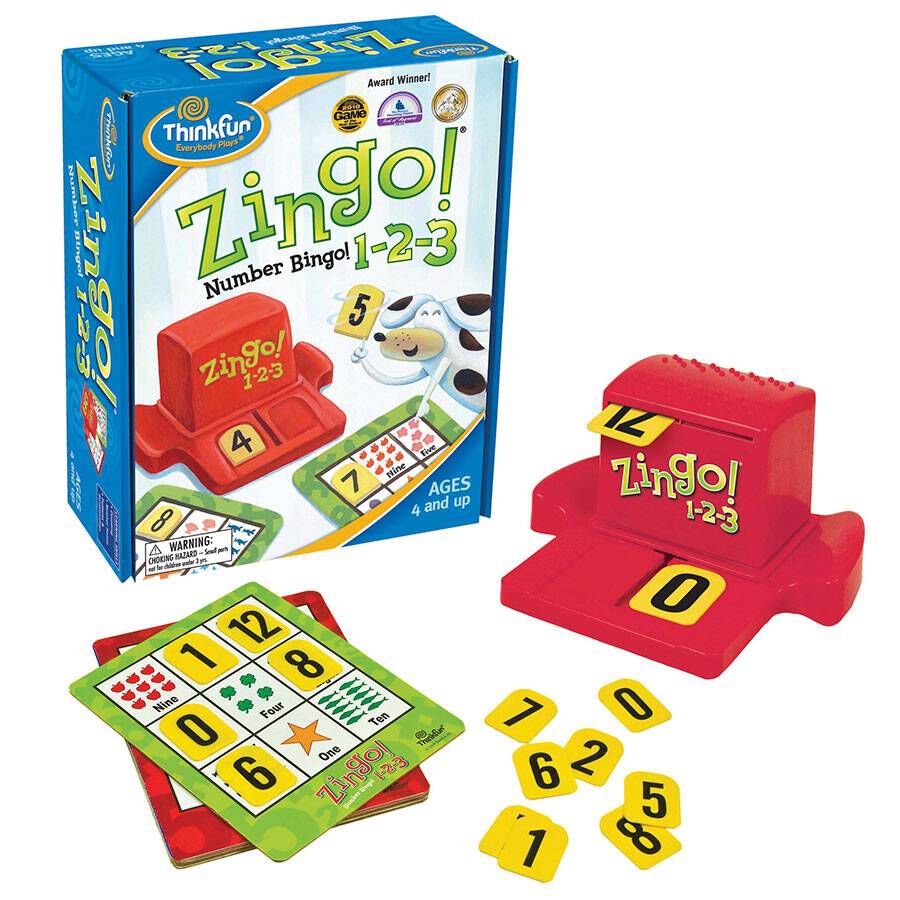Zingo! 1-2-3 Number Bingo
