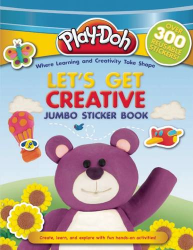 Play-Doh Jumbo Sticker Book: Let&#39;s Get Creative