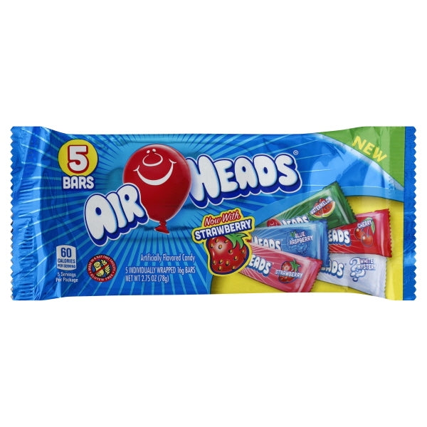 AIRHEADS ASSORTED 5PC 2.75OZ