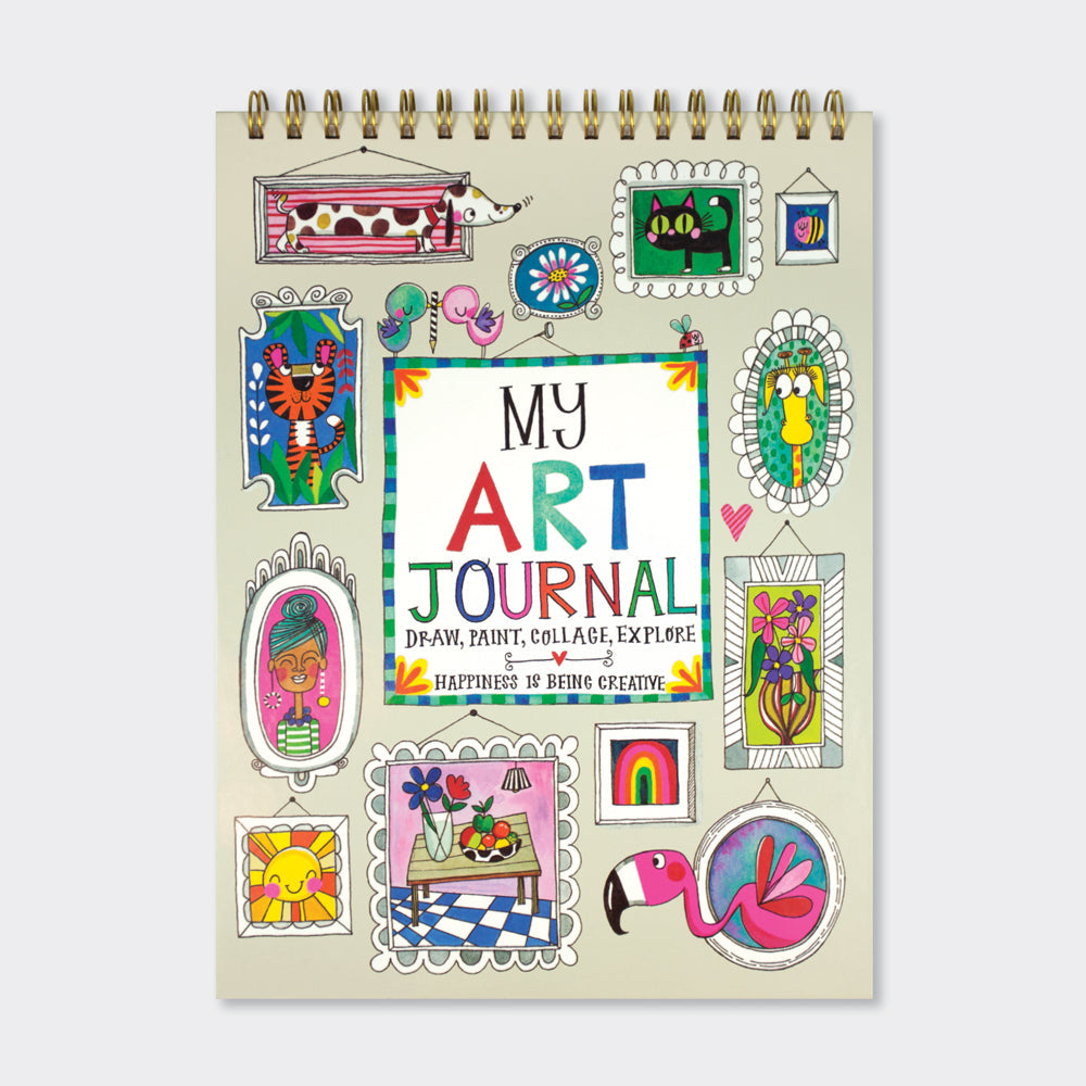 My Art Journal - Happiness is Being Creative | Bookazine HK