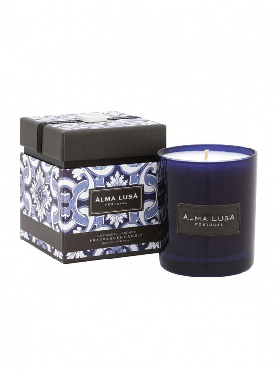 Alma Lusa Tile Lavender & Chamomile Candle 210G | Bookazine HK