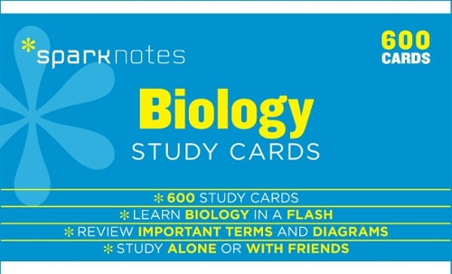 Biology SparkNotes Study Cards: Volume 2
