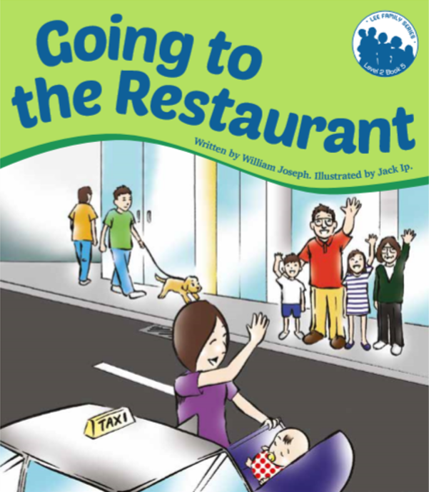 Going to the Restaurant - Level 2, Book 5