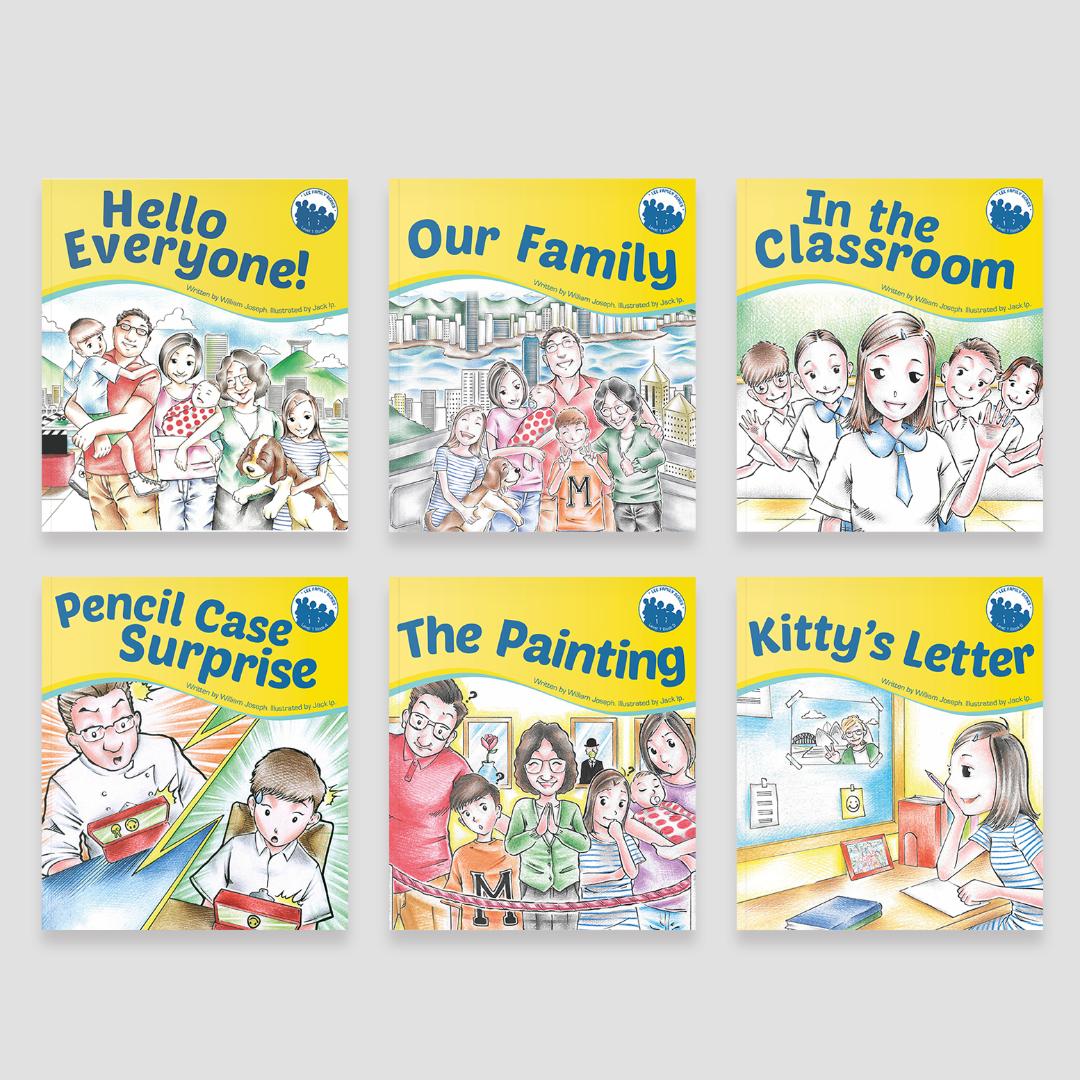 The Lee Family Boxset. Set 1 - Level 1, Books 1-6