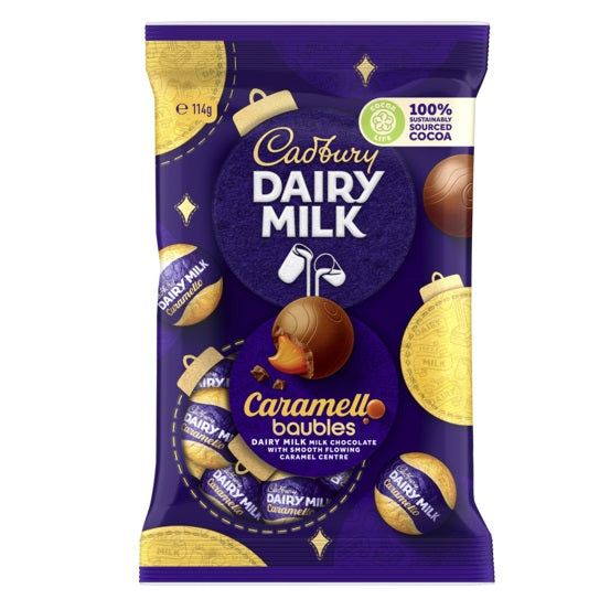 Cadbury Dairy Milk Caramello Bauble Bag 114G | Bookazine HK