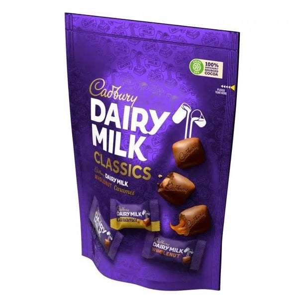 CADBURY MIXED CHUNK POUCHES 375G