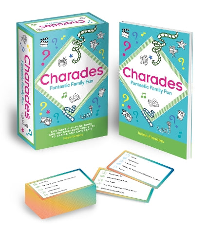 Charades – Fantastic Family Fun: Contains a 64-Page Book and 800 Charades Subjects to Baffle and Entertain