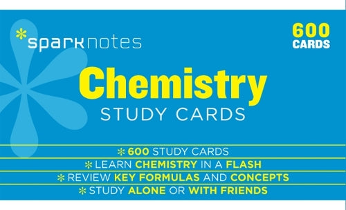 Chemistry SparkNotes Study Cards: Volume 5