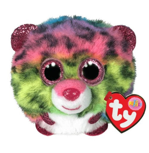 DOTTY - MULTICOLOR LEOPARD PUFFIES