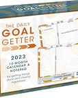 Daily Goal Getter 2023 Boxed Daily Desk Calendar, 6" x 5"