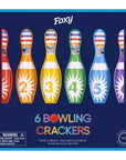 Rainbow Bowling Crackers Pack Of 6 - Bookazine