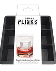 DrinksPlinks™ Ice Cube Tray - Big Bold Megacubes