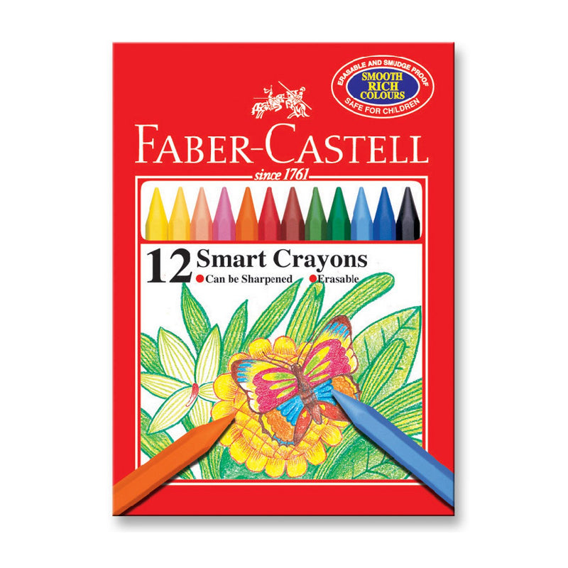Erasable Crayons (Pack of 12) | Bookazine HK
