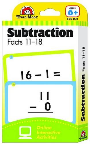Flashcards: Subtraction Facts 11-18