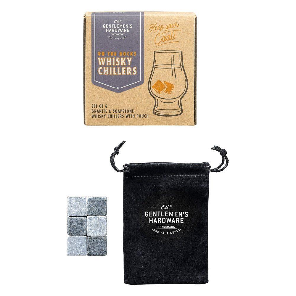 Bartender&#39;s Gift Set, 6-Piece, Whiskey Stones Chillers