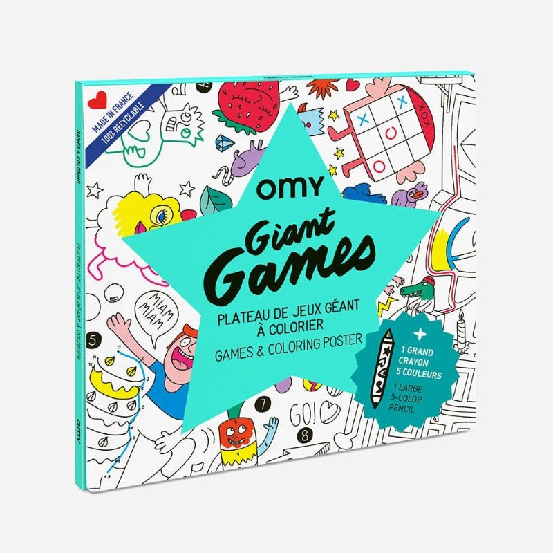 Giant Coloring Poster - Games | Bookazine HK