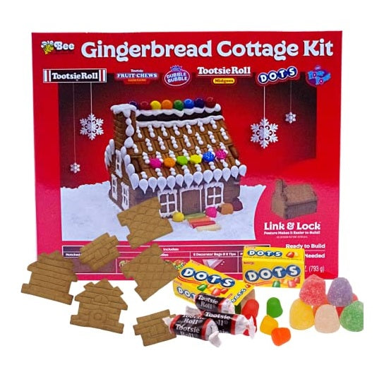 GINGERBREAD COTTAGE KIT CHRISTMAS 26OZ
